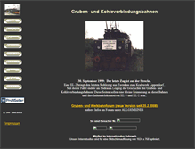 Tablet Screenshot of grubenbahn.de